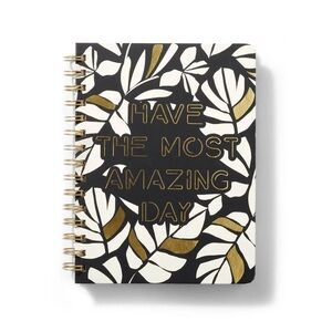 Tabitha Brown |  'Have the Most Amazing Day' Notebook | Black & Gold